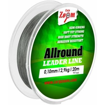 Fir Textil Carp Zoom Leader Allround, 20m, Culoare Gri