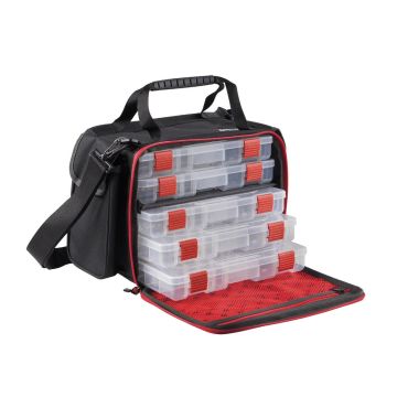 Geanta Abu Garcia Medium Lure Bag (5 cutii incluse), 34x21x25cm