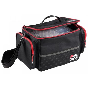 Geanta Abu Garcia Shoulder Bag + 3 Cutii, 38x23x23cm