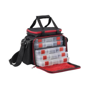 Geanta Abu Garcia XL Lure Bag Pike (7 cutii incluse), 47x24x30cm