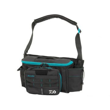 Daiwa Emeraldas válltáska, Zöld, 11x32x20