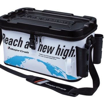 Geanta Major Craft Tackle Bag MTB-50 EVA, Ice White, 50x26x25cm