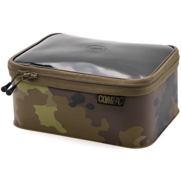 Geanta Semirigida pentru Accesorii Korda Compac 220, Kamo, 28x20x12cm