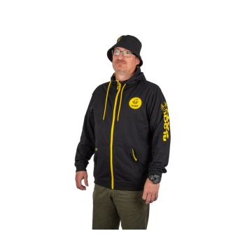 Black Cat Black Zip Hoody kapucnis pulóver