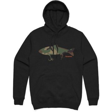 Hanorac Simms Bass Destruction Hoody, Black
