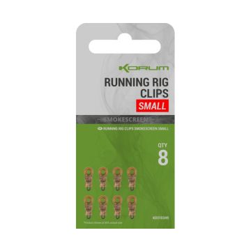Ólomrögzítő gyűrű Korum Smokescreen Running Rig Clip-hez