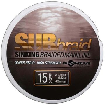 Fir Textil Korda SubBraid Sinking Main Line, 1200m