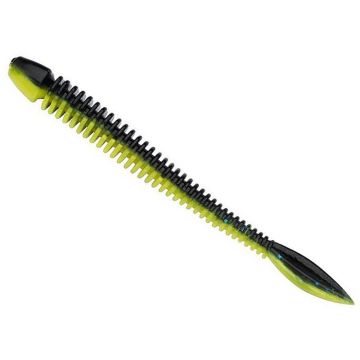 Larve Berkley PowerBait Power Flail, Black Sunshine Yellow, 7cm, 10buccutie