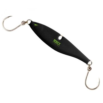 Lingura Rattlin' Zeck Vertical Jig, Negru, 140g