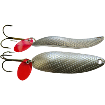 Lingura Oscilanta Bertilure Taifun Nr.2, Amprenta Patrate, Culoare Silver, 5.9cm, 10g