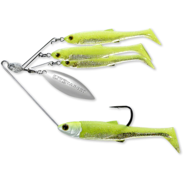 Set de Rezerva pentru Spinnerbait Live Target BaitBall Spinner Rig Medium, Lime Chart/Silver