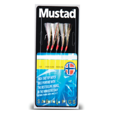 Taparinák Mustad Rainbow Flasher, 5buc/tasak