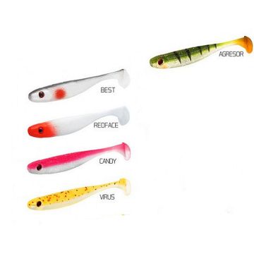 Mix Shad Delphin Bomb Rippa, 5cm, 5buc/plic