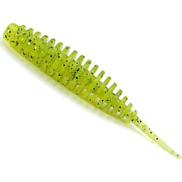 Shad FishUp Tanta 2.5", 055 Chartreuse/Black, 6.1cm, 8buc/plic