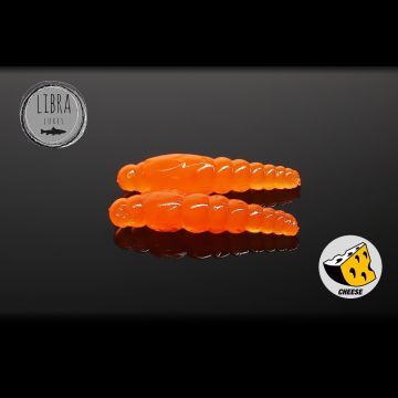 Naluca Libra Lures Largo Slim Worm Cheese, Culoare 011, 2.8cm, 15bucborcan