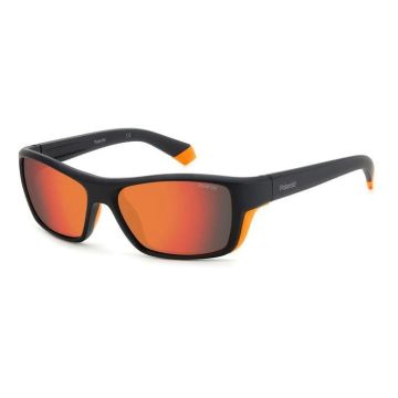 Ochelari Polarizati Polaroid PLD 7046/S 2M5/OZ, Portocaliu/Rosu