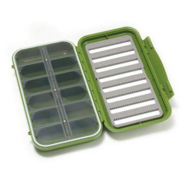 Cutie Accesorii C&F Design Large 8-Row WP Case w 12 Comp, Olive