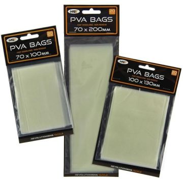 Pungi PVA NGT Bag, 20buc/plic, 70x200mm
