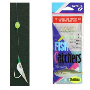 Taparine Sabiki Owner 5523 Silver Rainbow, 6buc/plic
