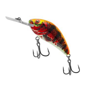 Salmo Hornet Floating H3 5F wobler, Holo Red Perch, 3,5 cm, 3,1 g