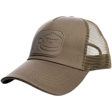 Sapca RidgeMonkey APEarel Dropback Trucker Cap Brown