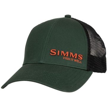 Sapca Simms Fish It Well Forever Trucker Foliage