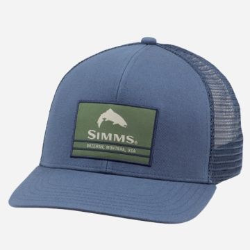 Sapca Simms Original Patch Trucker Dark Moon