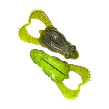 Savage Gear Tough Toad RTF Floating béka, Pumpkin Chartreuse, 9cm, 20g