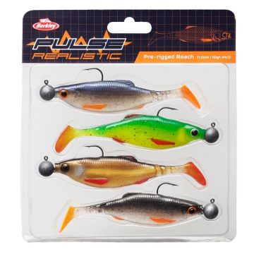 Set Berkley Pulse Realistic Roach Prerigged, 7cm, 4buc/plic