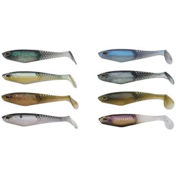 Shad csali szett Berkley PowerBait CullShad Mixpack Clearwater, 7.5cm, 3.7g, 8db/csomag