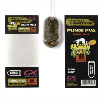 Pungi PVA CPK Bagman Premium Competition, Slow Melt, 25buc