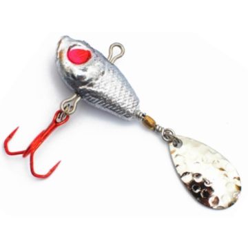 Spinnertail Profi Blinker Jig Fish, Silver, 10g