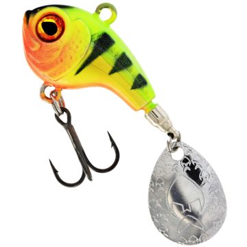 Spinnertail Westin Dropbite Spin Tail Jig, Chartreuse Perch, 3.7cm, 22g