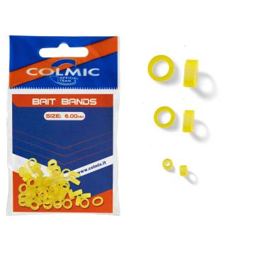 Inele Elastice Colmic Bait Bands Silicon, 50buc/plic