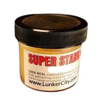 Lunker City Super Stank attractant üvegben