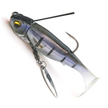 Swimbait Raid Head Swimmer Libero, 001 Sikkoku, 10g, 2buc/plic