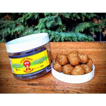 Boilies Tari de Carlig Dudi Bait Jumbo Wafters Hardned/Dumbell, Tigernuts-Amur, 200g/borcan