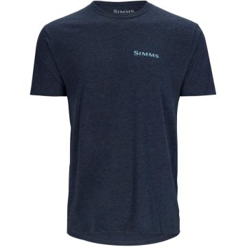 Simms Species T-Shirt Navy Heather póló