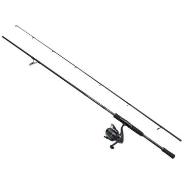 Combo Abu Garcia, Lanseta Fast Attack Pro Spinning, 2.30m, 20-50g, 2buc + Mulineta Fast Attack, 3000, Left Hand + Accesorii