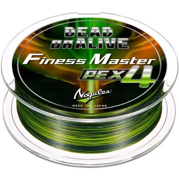 Fonott zsinór Varivas Nogales Dead or Alive Finesse Master PE X4, DarkGreen + Motion Green, 150m