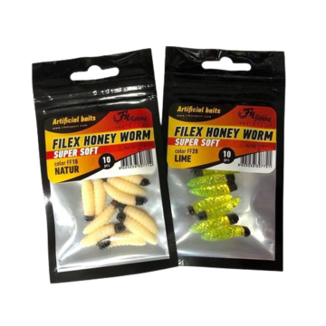 Filfishing Filex Honey Worm mesterséges féreg, 2,5 cm, 10 db/csomag