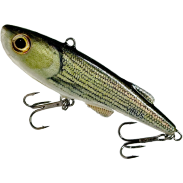 Vobler Hunter Faworyt Sinking, Culoare BLUE, 6cm, 9g