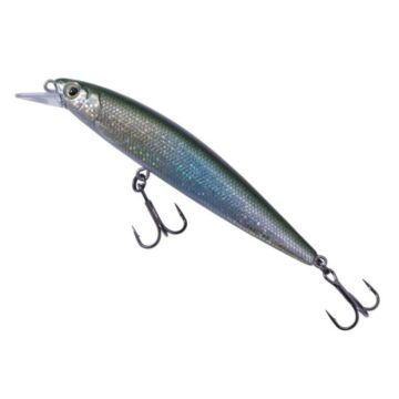Wobbler Major Craft Ceana Jerkbait 90SPS Shallow, szín Green Back Silver, 9cm, 10g