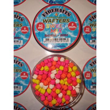 Lebegő csalik Fire Baits Sweet Mix Banda Spin, 50ml