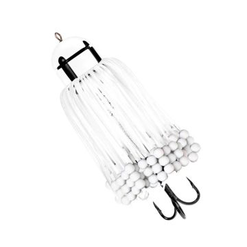 Klonk Zeck Rattle Teaser, Alb, 60g
