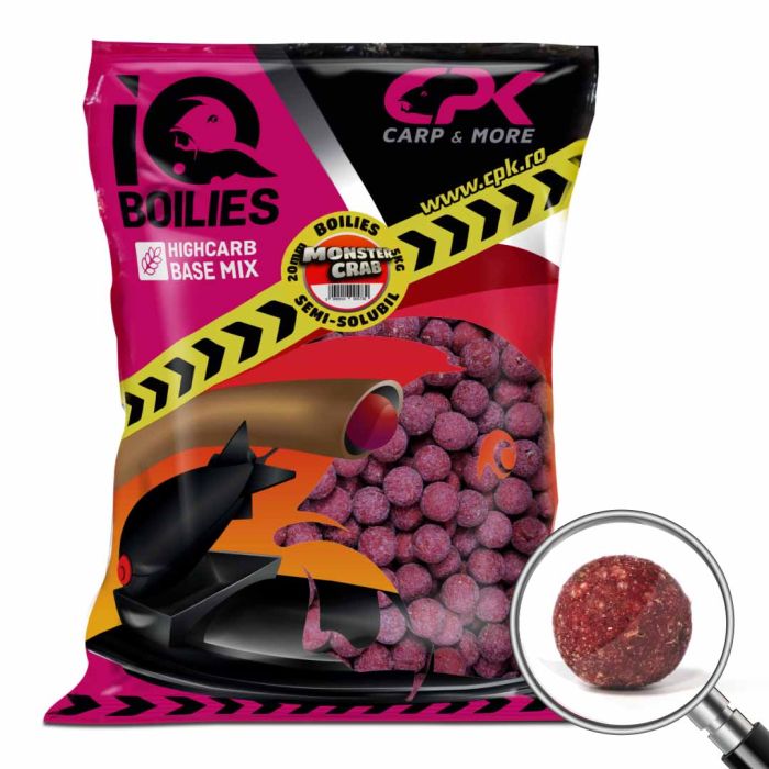 Boilies Semi-Solubil CPK IQ, 24mm, 5kg 2