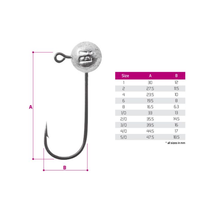 Jig Delphin Head Bomb fara Guler, Nr.6, 5buc/plic 2