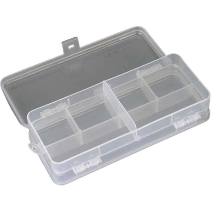 Cutie Formax Plastic, 18x8x4.5cm, Culoare Alb/Transparent