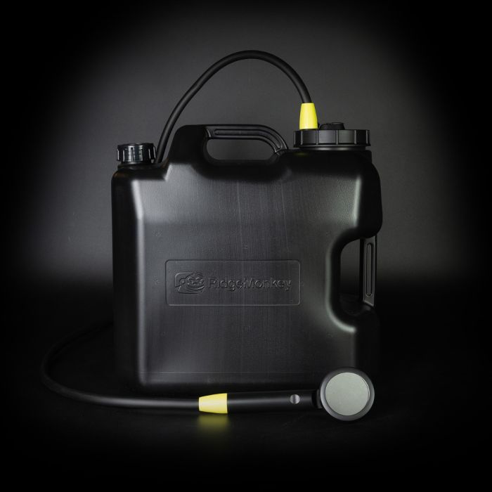 Hordozható zuhany tartállyal RidgeMonkey Outdoor Power Shower, 20L 2