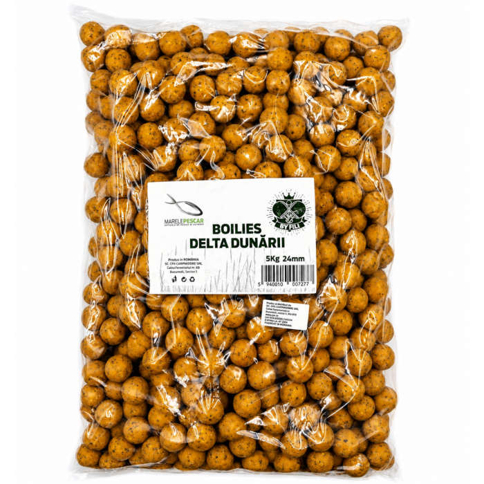 Boilies CPK Delta Dunarii by Fili, Sweetcorn, 5kg 2